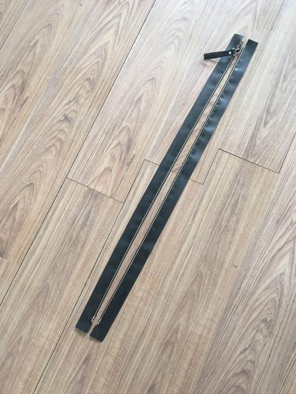 8 TZ CR airtight zipper seperated