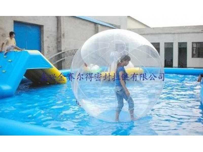 10# resin waterproof zipper for water walking-ball